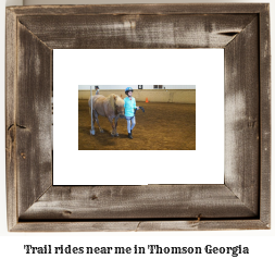 trail rides near me in Thomson, Georgia